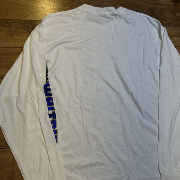 Michael Waltrip #15 NASCAR Chase Authentics Mens XL White Long Sleeve Shirt - Picture 12 of 16